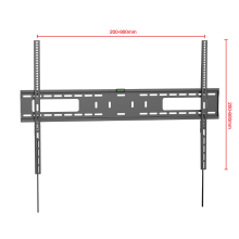 FN1610 черный - кронштейн для телевизора на стену быстросъемный, фиксированный, диагональ 60-100 дюймов