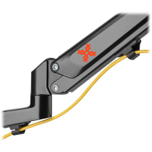 FMG500 черный - кронштейн для телевизора или монитора, диагональ 23-55 дюймов, наклонно поворотный на стену, газ лифт