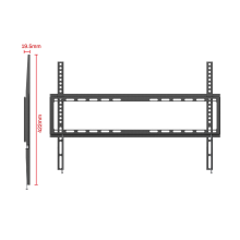 FN1207B черный - кронштейн на стену для телевизора фиксированный, диагональ 37-70 дюймов