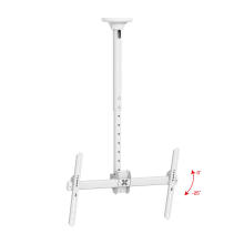 LCD4146W белый - кронштейн потолочный для телевизора, диагональ 37-70 дюймов, крепление телескопическое, быстросъемное, наклонно поворотное