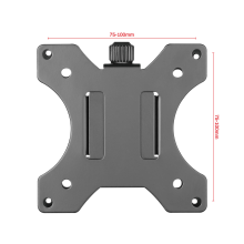 AV1010QUICK черный - адаптер-переходник VESA быстросъемный на кронштейн для монитора или телевизора, диагональ 17-32 дюймов