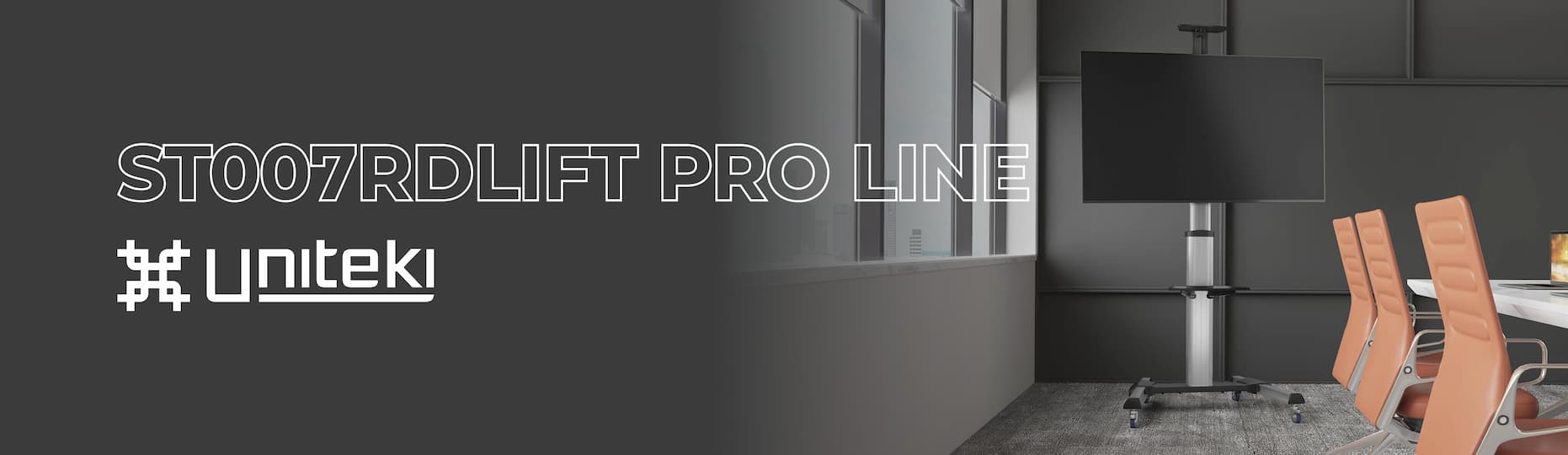 Для экранов меньшего размера в линейке UNITEKI есть ST007RDLIFT PRO LINE.